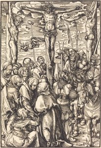 La crucifixión de Lucas Cranach the Elder