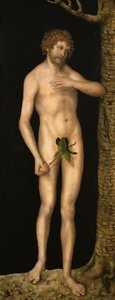 La caída del hombre de Lucas Cranach the Elder