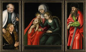 El retablo de Feilitzsch de Lucas Cranach the Elder