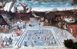 La Fuente de la Juventud, 1546 de Lucas Cranach the Elder