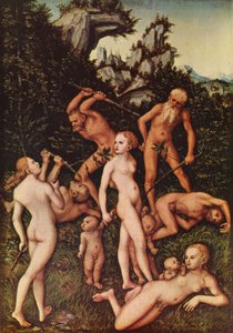 Los frutos de los celos (El final de la Edad de Plata) de Lucas Cranach the Elder