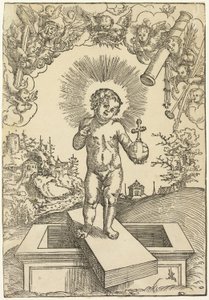 El Niño Jesús Redentor de Lucas Cranach the Elder