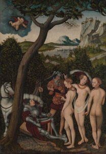 El juicio de Paris de Lucas Cranach the Elder