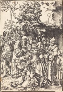 El Martirio de Santa Bárbara de Lucas Cranach the Elder