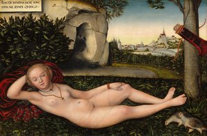 La ninfa de la primavera de Lucas Cranach the Elder