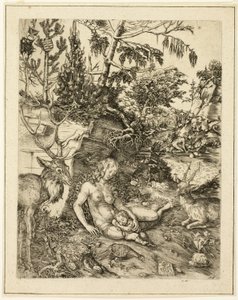 La penitencia de San Juan Crisóstomo de Lucas Cranach the Elder
