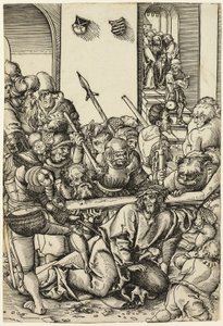 El camino del Calvario, de la Pasión de Lucas Cranach the Elder