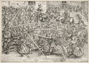 El Torneo con lanzas, 1509