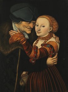 La Pareja Desigual de Lucas Cranach the Elder