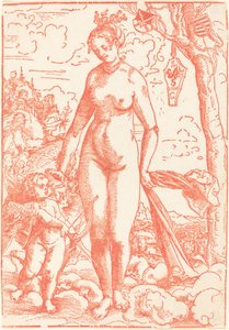 Venus y Cupido de Lucas Cranach the Elder