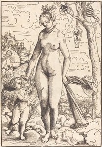 Venus y Cupido de Lucas Cranach the Elder