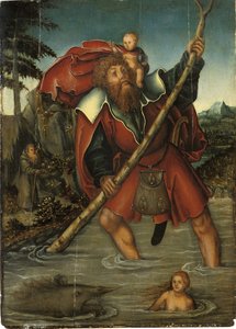 Alemán: Der Heilige Christophorus St Christopher