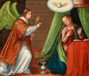 Alemán: Verkündigung an Maria The Annunciation