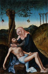 Eslovaco: Pieta Pieta bajo la Cruz