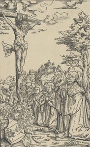 Exlibris de Christoph Scheurl, siglo XVI de Lucas Cranach the Younger  