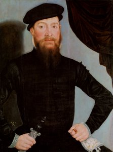 Alemán: Retrato Masculino Retrato Masculino de Lucas Cranach the Younger