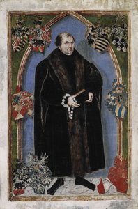 Retrato de Jorge III, Príncipe de Anhalt-Dessau 1507-1553, 1553