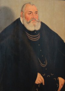 Retrato de Jorge el Piadoso de Brandeburgo-Ansbach de Lucas Cranach the Younger