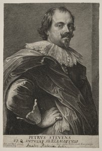 Retrato de Peter Stevens de Lucas Emil Vorsterman