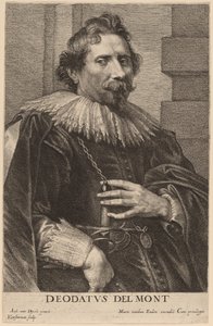 Deodat Delmont de Lucas Emil Vorsterman after Sir Anthony van Dyck