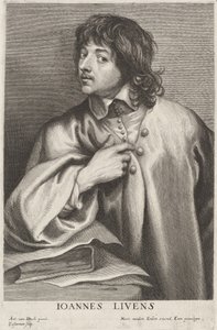 Jan Lievens de Lucas Emil Vorsterman after Sir Anthony van Dyck
