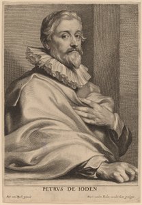 Pieter de Jode el Viejo de Lucas Emil Vorsterman after Sir Anthony van Dyck