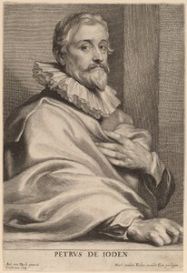 Pieter de Jode el Viejo de Lucas Emil Vorsterman after Sir Anthony van Dyck