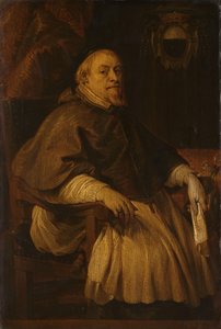 Retrato de François de Gand-Vilain (1647-1666), obispo de Tournai de Lucas Franchoys (II)