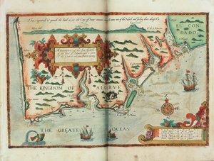 Descripción de las costas marítimas, de la tierra de Algarbe, y de una parte del Condado con sus costas y aberturas, c.1588 (dibujo)