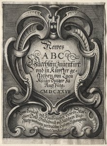 Nuevo folleto ABC, 1627 de Lucas Kilian