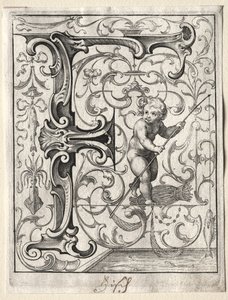 Nuevo folleto ABC: F, 1627 de Lucas Kilian