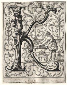 Nuevo folleto ABC: K, 1627 de Lucas Kilian