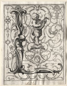 Nuevo folleto ABC: L, 1627 de Lucas Kilian