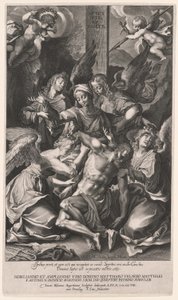 Piedad con ángeles (Descendimiento de la Cruz) de Lucas Kilian