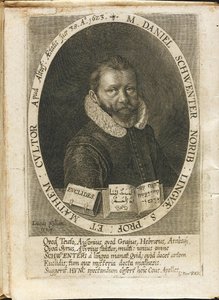 Retrato de Daniel Schwenter 1585-1636 de Lucas Kilian