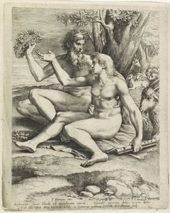 Joven y un viejo cabrero de Lucas Vorsterman (I)