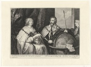 Thomas Howard, segundo conde de Arundel y su esposa Alatheia Talbot de Lucas Vorsterman (I)