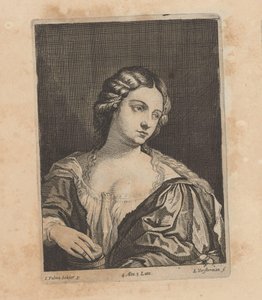 Retrato de una mujer joven (Violante) de Lucas Vorsterman (II)