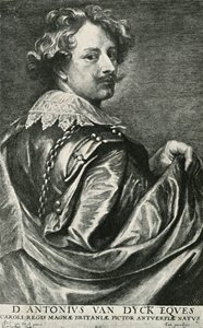 Retrato de Vandyck, 1906 de Lucas Vorsterman