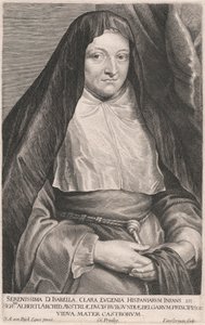 Serenissima D. Isabel Clara Eugenia, Hispaniarum Infans, etc. de Lucas Vorsterman