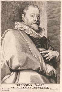 Theodore Galle/ Theodorvs Galle/ Calcographvs Antverpiae de Lucas Vorsterman