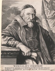 Wenceslao Coeberger, Præfectus Generalis Montium Pietatis, Bruxellis de Lucas Vorsterman