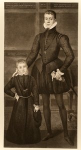 Henry, Lord Darnley (1545-1567) y su hermano Charles (1555-1576) de 