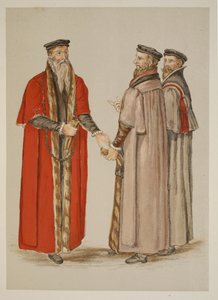 Lord Mayor, concejales y miembros del gremio, de una descripción de Inglaterra escrita durante el reinado de Isabel I de Lucas de Heere