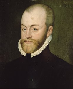 Retrato de Felipe II (1527-1598), rey de España (óleo sobre lienzo) de Lucas de Heere