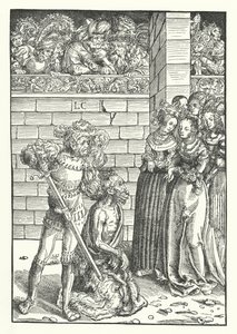 La decapitación de San Juan Bautista