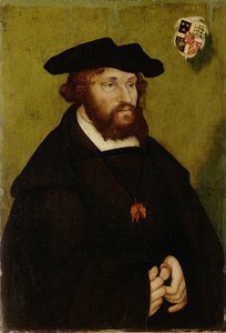 Cristián II de Dinamarca, Noruega y Suecia - Retrato del Rey Cristián II de Dinamarca (1481-1559) de Lucas the Elder Cranach