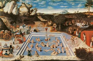 Fuente de la Juventud de Lucas the Elder Cranach