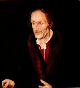 Retrato de Felipe Melanchton de Lucas the Elder Cranach