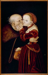 El viejo tonto de Lucas the Elder Cranach